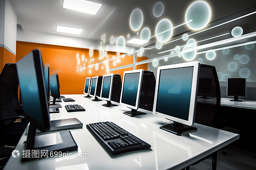 計算機技術開發(fā)推動下的現代化寬敞辦公室設計